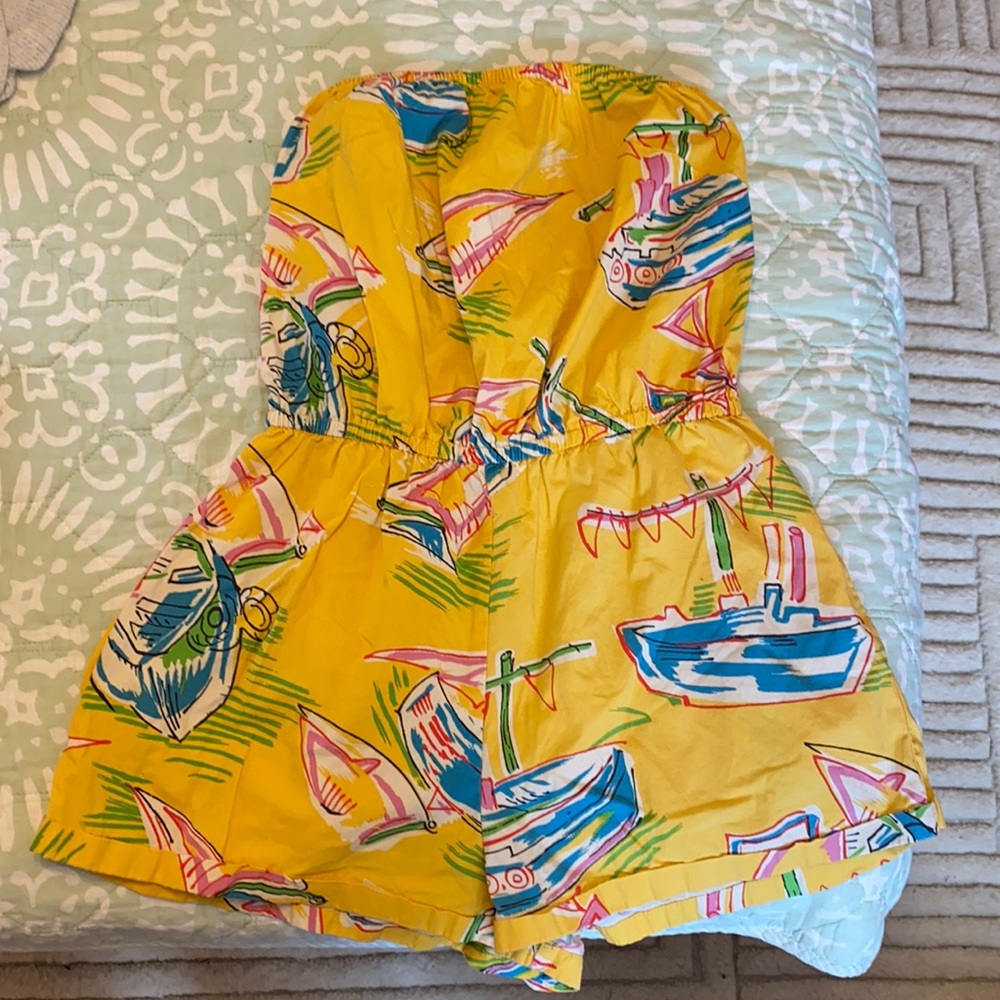 Urban outfitters retro beach romper